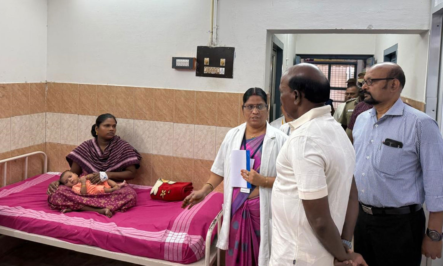 சேந்தமங்கலம் அரசு மருத்துவமனையில் அமைச்சர் மா.சுப்பிரமணியம் திடீர் ஆய்வு