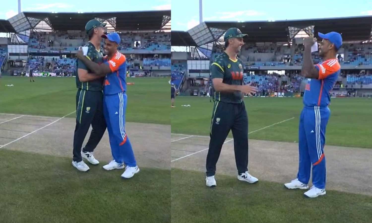 3ஆவது டி20: டாஸ் வென்றதும் சூர்யகுமார் யாதவின் ரியாக்ஷன்