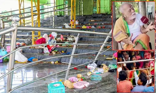 ஒரே நேரத்தில் அதிக பக்தர்கள் குவிந்தால் நான் என்ன செய்வது?- 9 பேர் உயிரிழந்த கோவில் பூசாரியின் பதில்