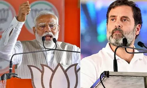 56 இன்ச் மார்பு.. ஆனால் டிரம்பை கண்டு பயம்.. அம்பானி, அதானி ரிமோட் கண்ட்ரோலில் மோடி  - ராகுல் கேலி