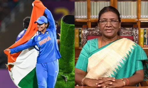 மகளிர் உலக கோப்பை வெற்றி.. ஜனாதிபதி திரௌபதி முர்மு வாழ்த்து