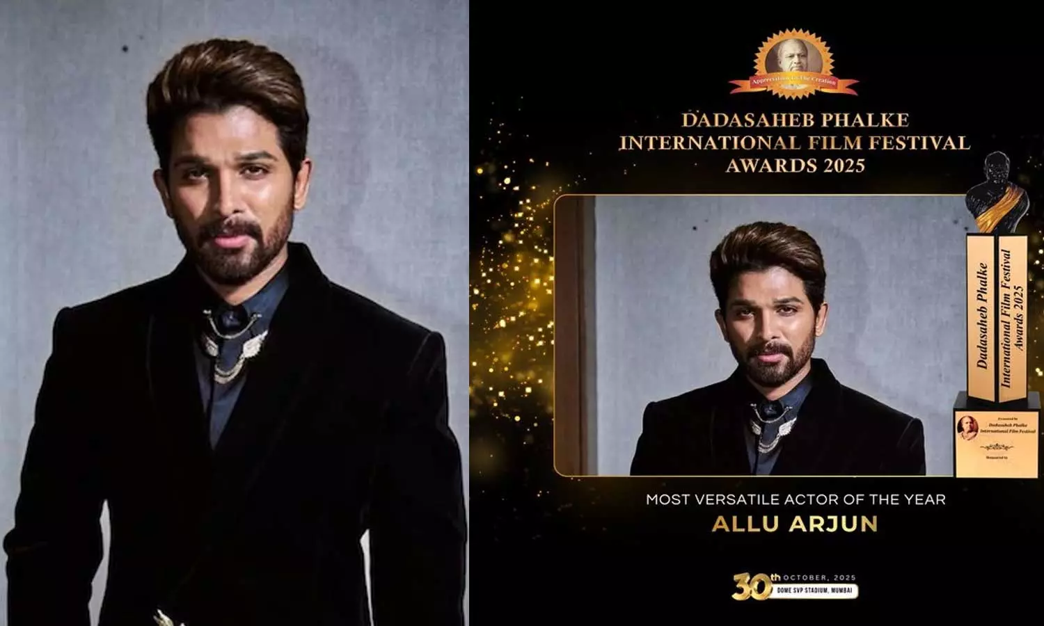 Most Versatile Actor... தாதா சாகேப் பால்கே விருதை வென்றார் அல்லு அர்ஜுன்