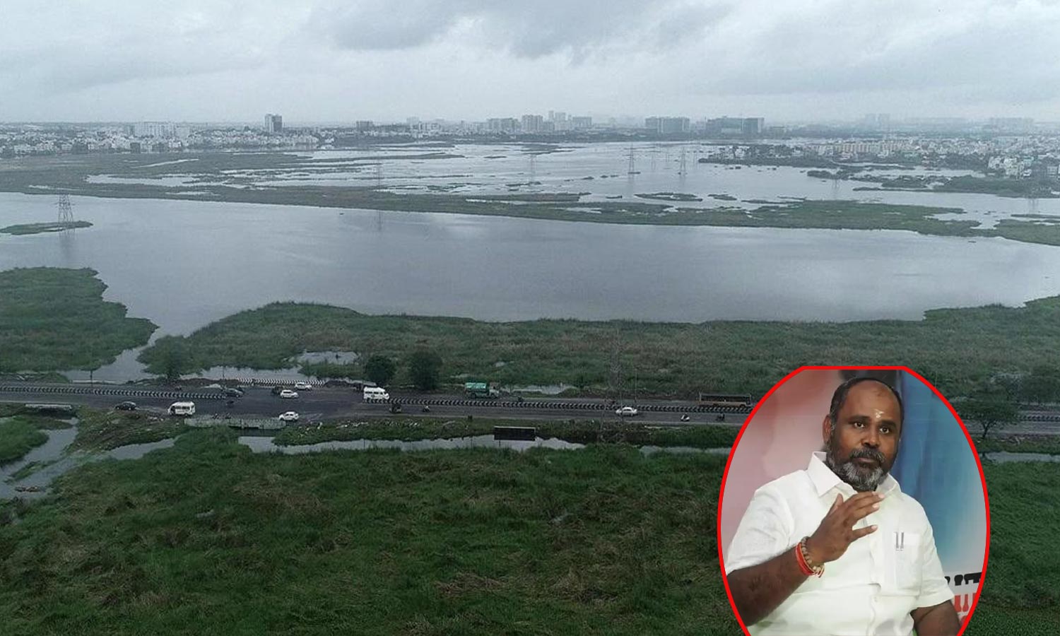 பள்ளிக்கரணை சதுப்பு நிலங்களில் குடியிருப்பு கட்ட சட்ட விரோத அனுமதி வழங்கியதில் ரூ.100 கோடி லஞ்சம்- ஆர்.பி.உதயகுமார்