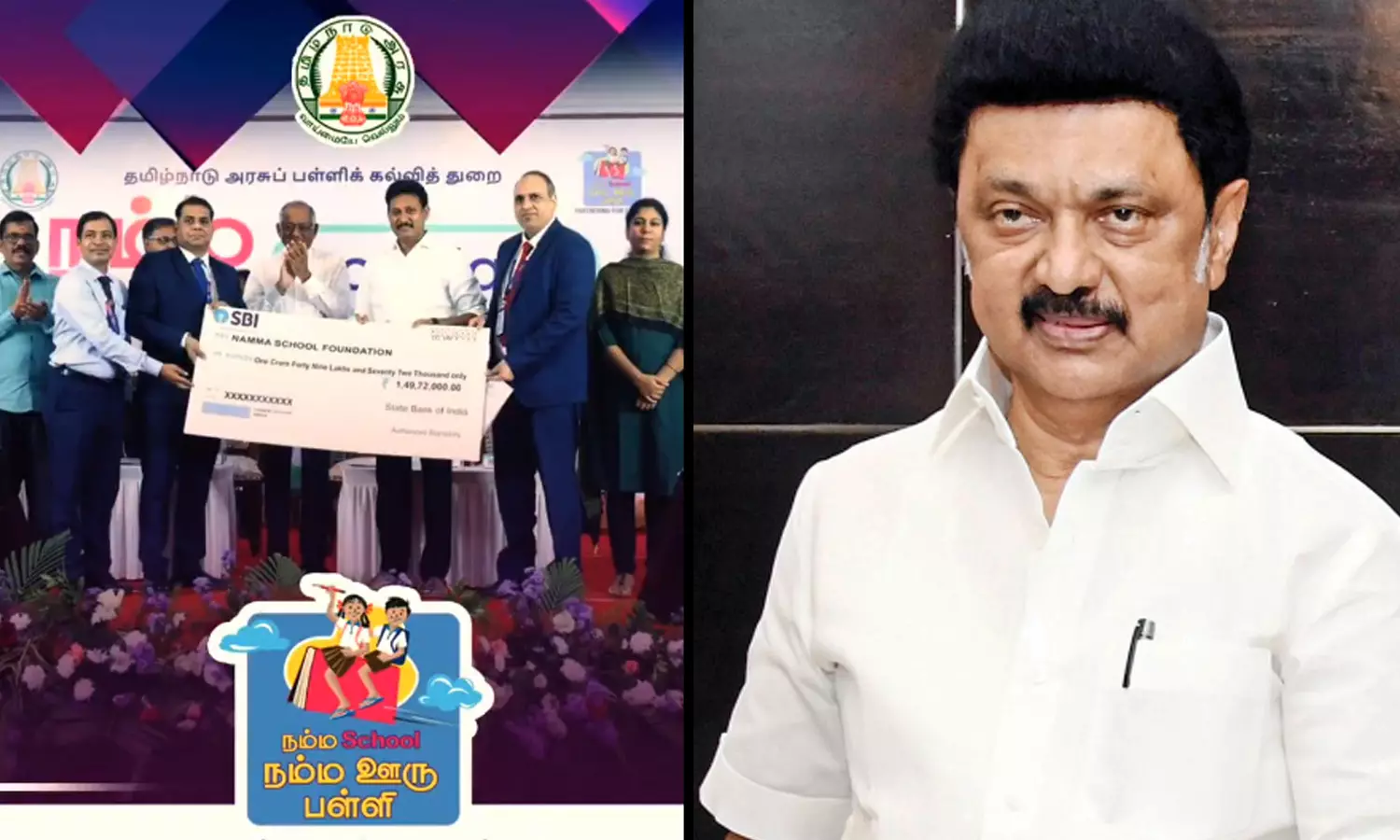 ஆயிரம் கோடியைத் தொட்டது.. நல்லுள்ளங்களுக்கு நன்றி..!- முதலமைச்சர் மு.க.ஸ்டாலின் ஆயிரம் கோடியைத் தொட்டது.. நல்லுள்ளங்களுக்கு நன்றி..!- முதலமைச்சர் மு.க.ஸ்டாலின்