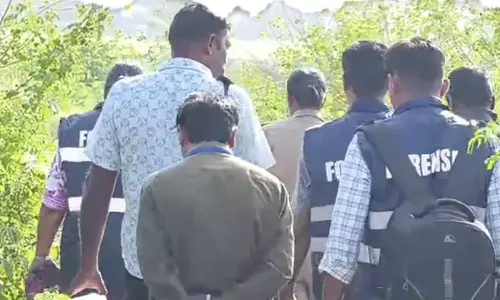 கோவை பாலியல் வன்கொடுமை- 3 பேரை சுட்டுப்பிடித்த இடத்தில் தடயவியல் நிபுணர் குழு சோதனை