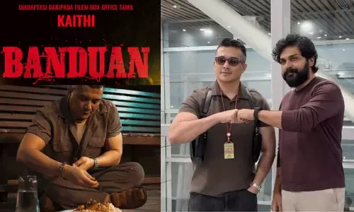 மலாய் மொழியில் ரீமேக் செய்யப்பட்டுள்ள கைதி படத்தை காண மலேசியா சென்றார் நடிகர் கார்த்தி