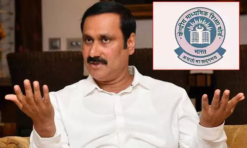 இந்திக்கு 3 நாள் இடைவெளி, தமிழுக்கு ஒருநாள்: CBSE 10-ம் வகுப்பு தேர்வில் கூட மொழி வேறுபாடா?- அன்புமணி கண்டனம்