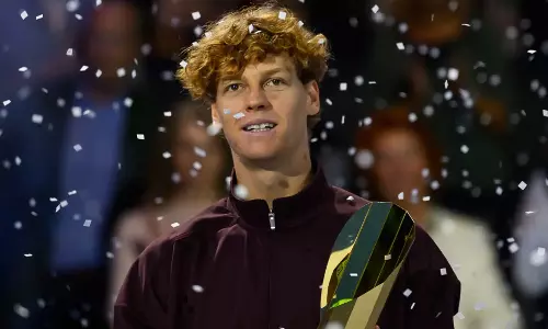 ஏடிபி டென்னிஸ் தரவரிசை: நம்பர் 1 இடத்தை தக்கவைத்தார் சின்னர்