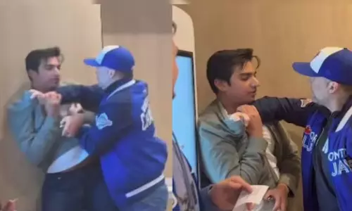 VIDEO: என் முன்னால் பெரிய ஆள் போல் காட்டிக்கொள்கிறாயா?.. கனடாவில் இந்தியர் மீது இனவெறி தாக்குதல்