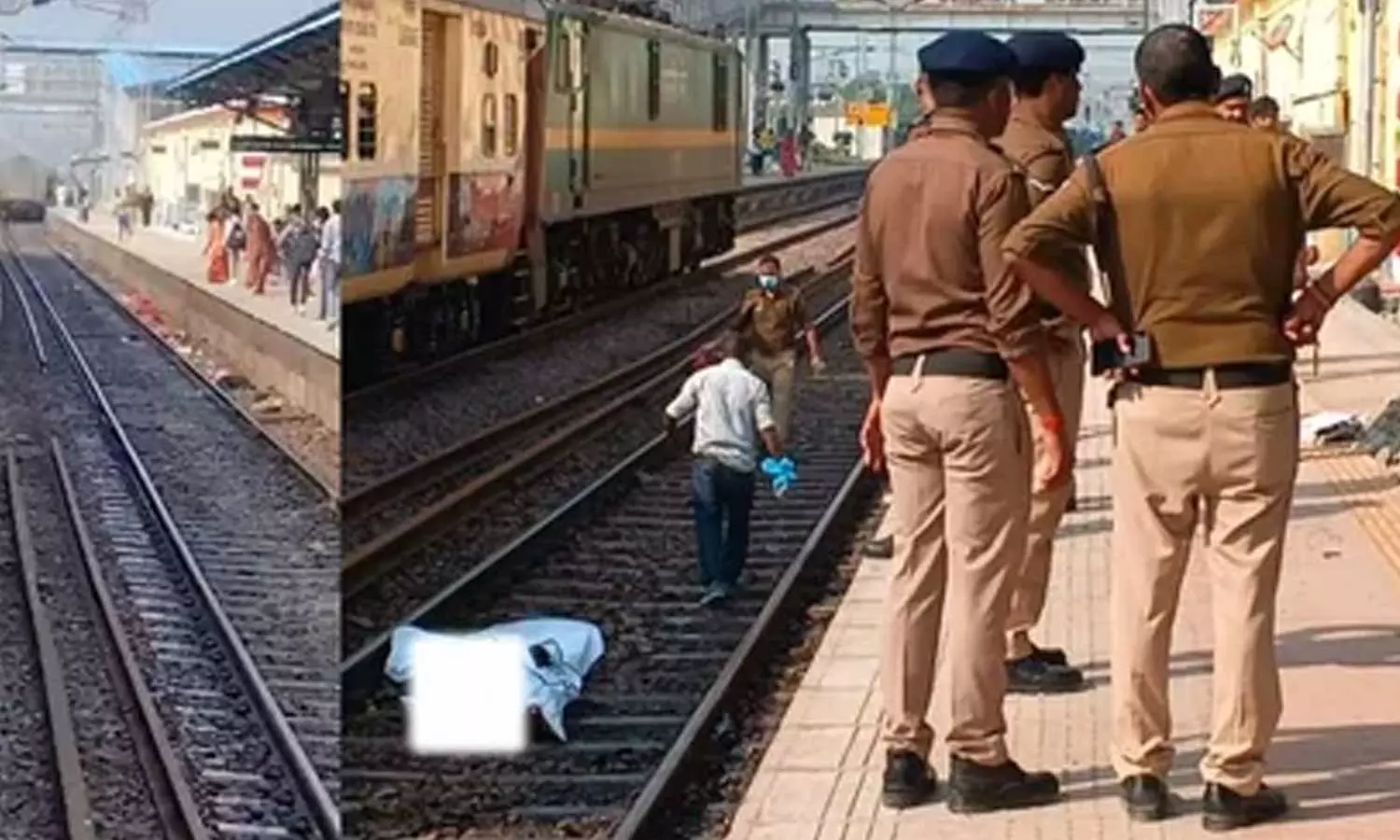 உத்தரபிரதேசத்தில் ரெயில் மோதி 6 பக்தர்கள் உயிரிழப்பு