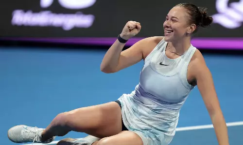 பெண்கள் டென்னிஸ் சாம்பியன்ஷிப்: நம்பர் 2 வீராங்கனையை வீழ்த்தி அரையிறுதிக்கு முன்னேறினார் அனிசிமோவா