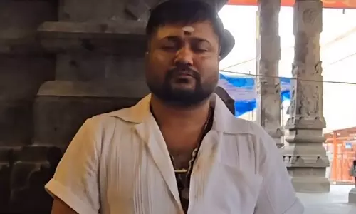 பிறந்தநாளையொட்டி திருவண்ணாமலை கோவிலில் சாமி தரிசனம் செய்தார் பாபி சிம்ஹா