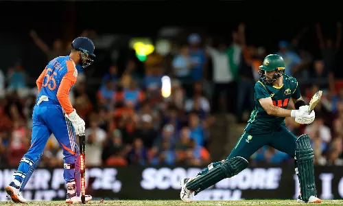 4-வது T20 போட்டி: ஆஸ்திரேலியாவை வீழ்த்தி இந்தியா அபார வெற்றி