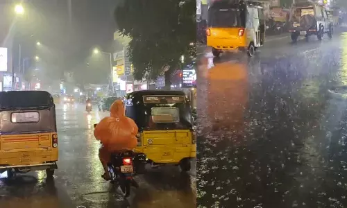 சென்னையில் பல்வேறு இடங்களில் மிதமான மழை