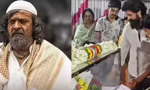 ஹரிஷ் ராய் உடலுக்கு அஞ்சலி செலுத்திய யாஷ்