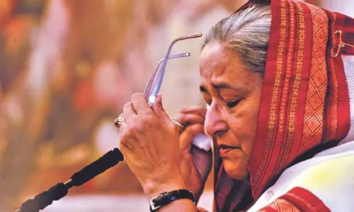 அடைக்கலம் தந்த இந்திய மக்களுக்கு நன்றி.. வங்கதேச முன்னாள் பிரதமர் ஷேக் ஹசீனா