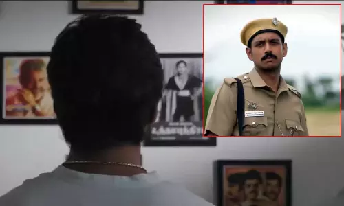 போலீசாக மிரட்டும் சிவாஜி பேரன்: லெனின் பாண்டியன் வீடியோ வெளியீடு
