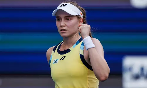 பெண்கள் டென்னிஸ் சாம்பியன்ஷிப்: இறுதிப்போட்டிக்கு முன்னேறினார் கஜகஸ்தான் வீராங்கனை