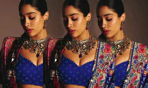 Stunning Look -ல்  ஜான்வி கபூர்: லேட்டஸ்ட் போட்டோஷூட்