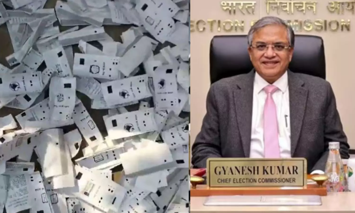 பீகார்: சாலையோரம் கேட்பாரற்று குவிந்து கிடந்த VVPAT சீட்டுகள்.. வைரலான வீடியோ - தேர்தல் ஆணையம் நடவடிக்கை