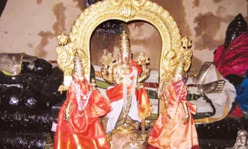 வேதங்களை தலையணையாக கொண்ட வேதநாராயணர்