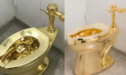 102 கிலோ தங்கத்தில் டாய்லெட்!.. விலை என்ன தெரியுமா?