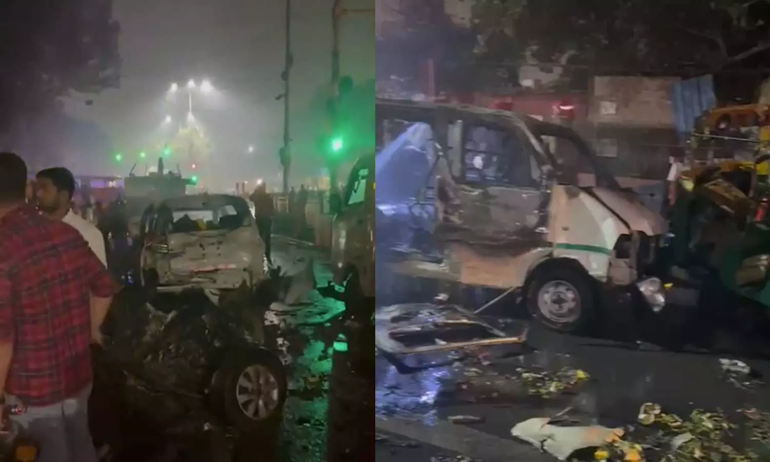 டெல்லி செங்கோட்டை அருகே கார் குண்டு வெடிப்பு - 8 பேர் உயிரிழப்பு என தகவல்