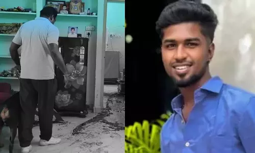 திருச்சி காவலர் குடியிருப்பில் பட்டப்பகலில் இளைஞர் ஓட ஓட வெட்டிக்கொலை