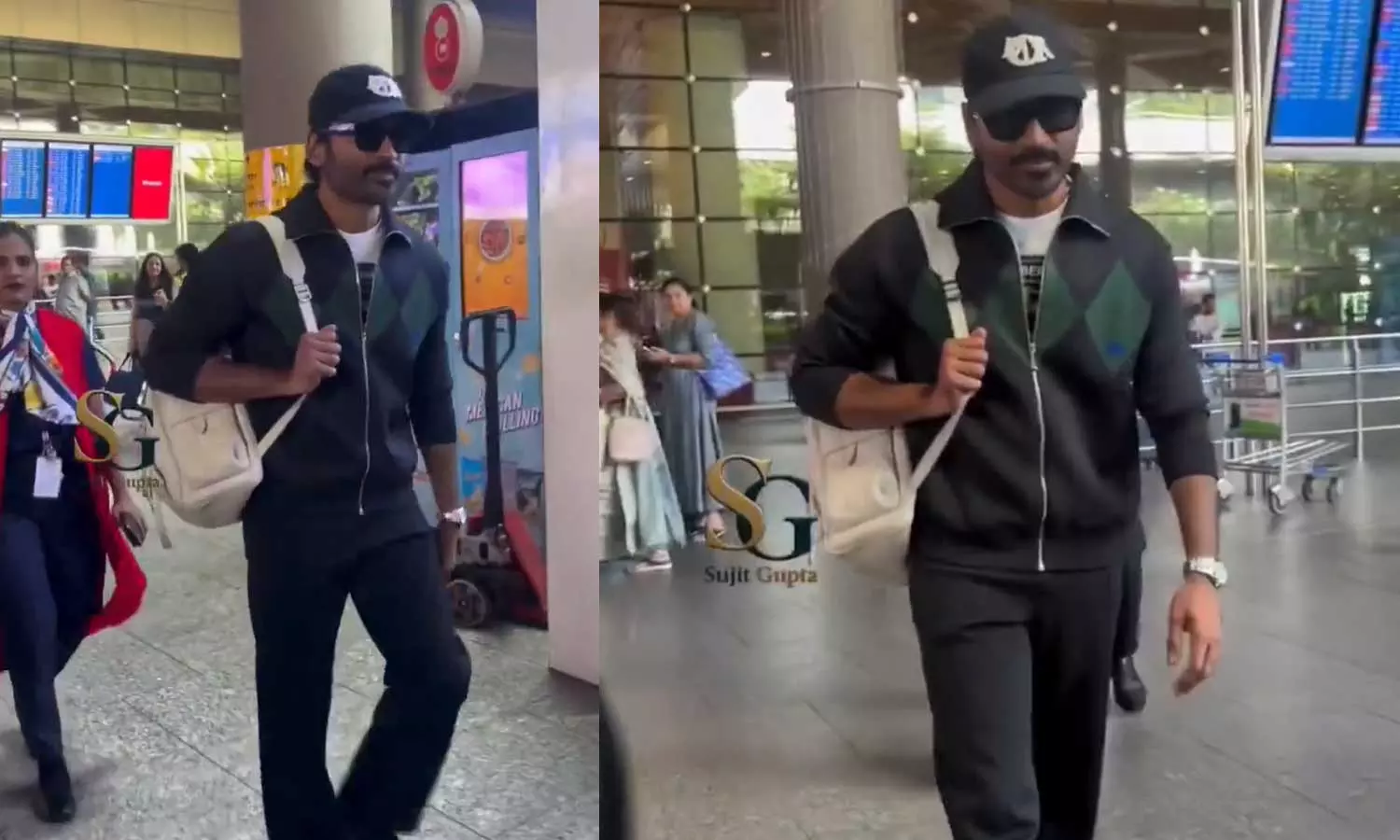 தேரே இஷ்க் மே ப்ரோமோசனுக்காக மும்பை பறந்த தனுஷ்..!