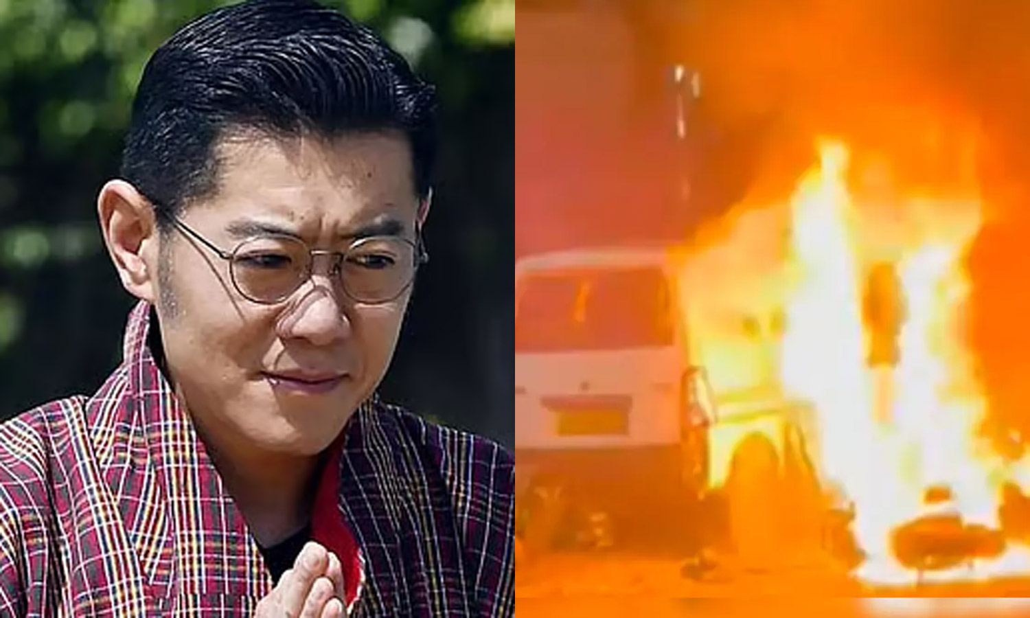 டெல்லி கார் வெடிப்பு-  பூடான் மன்னர் இரங்கல்