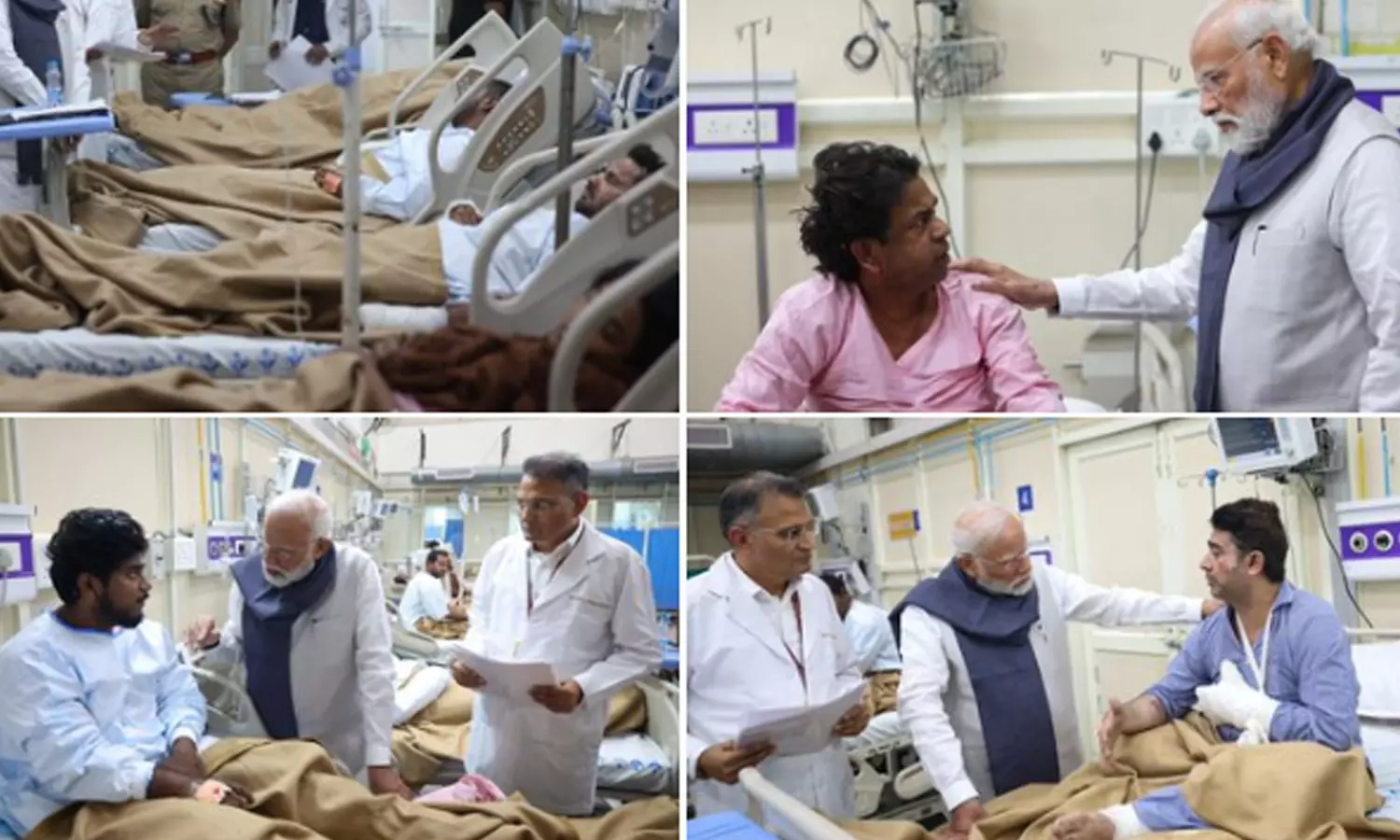 டெல்லி கார் வெடிப்பு- காயமடைந்தவர்களை நேரில் சந்தித்து நலம் விசாரித்த பிரதமர்