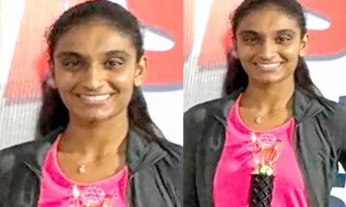 சர்வதேச ஸ்குவாஷ் போட்டி: தமிழக வீராங்கனை ஷமீனா ரியாஸ் சாம்பியன்