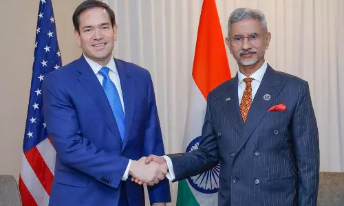 வெளியுறவு மந்திரி ஜெய்சங்கருடன், மார்க் ரூபியோ சந்திப்பு