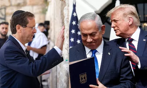 ஊழல் வழக்கில் நேதன்யாகுவுக்கு மன்னிப்பு வழங்க வேண்டும் - இஸ்ரேல் ஜனாதிபதிக்கு டிரம்ப் கடிதம்