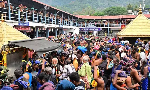 சபரிமலையில் பாதுகாப்பு நடவடிக்கையாக ஏ.ஐ. கேமராக்கள்-டிரோன் மூலம் கண்காணிப்பு