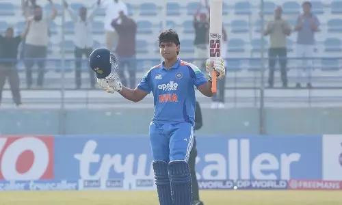 15 சிக்சர் உள்பட 32 பந்தில் சதமடித்த சூர்யவன்ஷி: இந்தியா ஏ அணி அபார வெற்றி