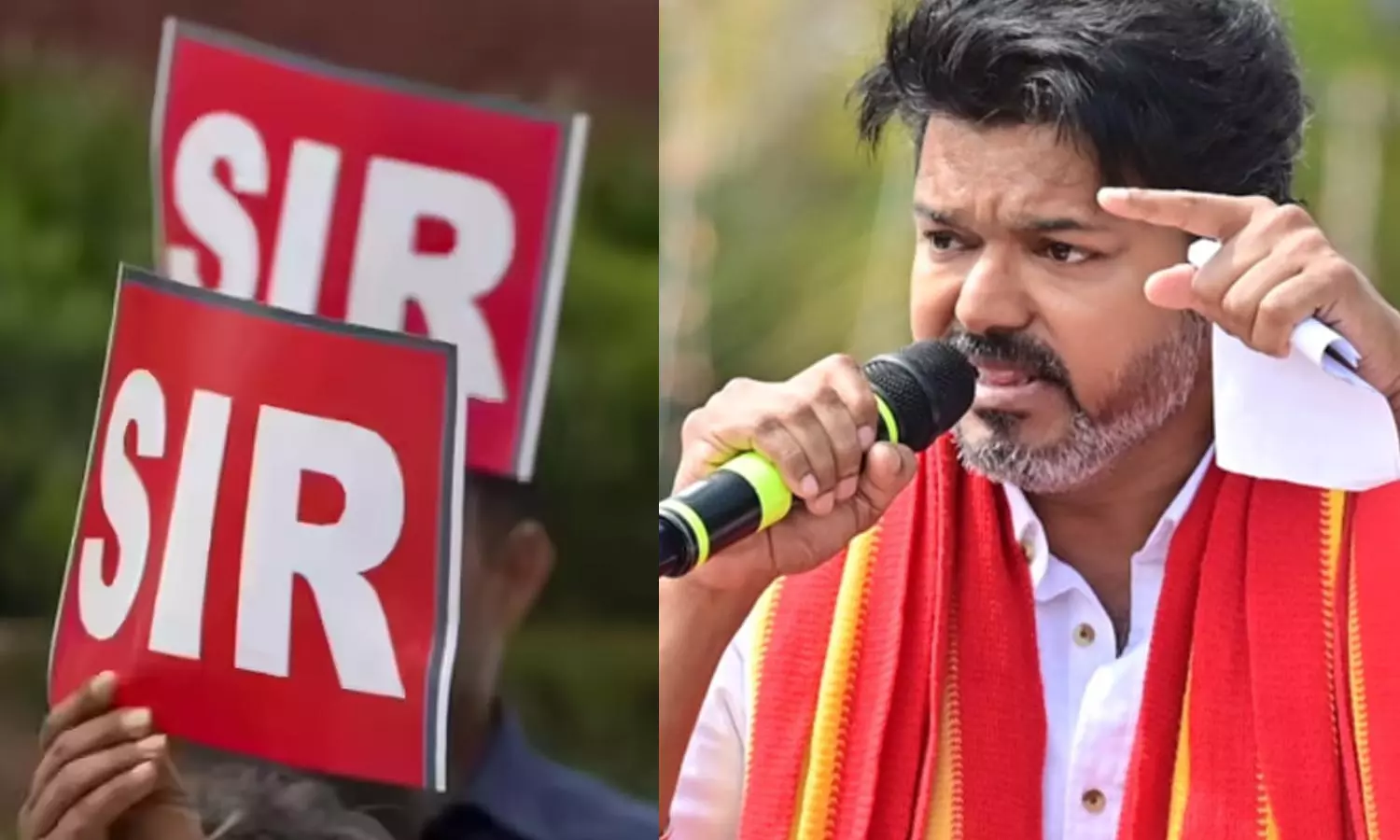 SIR-க்கு எதிர்ப்பு: தமிழகம் முழுவதும் நாளை தமிழக வெற்றிக் கழகம் ஆர்ப்பாட்டம்