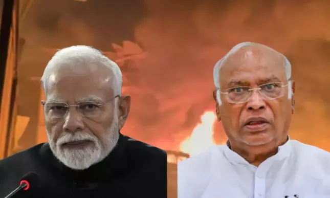 9 பேர் உயிரிழந்த நவ்காம் குண்டுவெடிப்பு மத்திய அரசுக்கு எச்சரிக்கை மணி - கார்கே 9 பேர் உயிரிழந்த நவ்காம் குண்டுவெடிப்பு மத்திய அரசுக்கு எச்சரிக்கை மணி - கார்கே