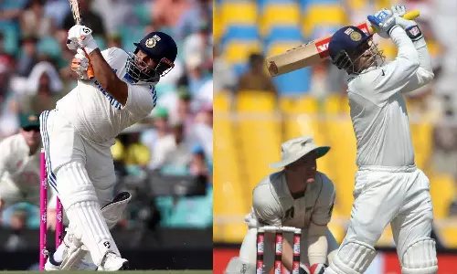 டெஸ்ட்டில் அதிக சிக்சர்கள்: சேவாக் சாதனையை முறியடித்த ரிஷப் பண்ட்