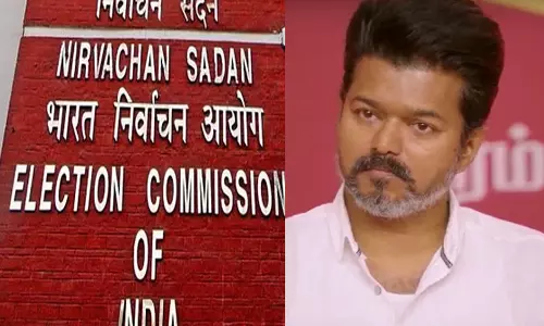 பதிவு பெற்ற கட்சி என்ற அடிப்படையில்..! தேர்தல் ஆணையத்திற்கு விஜய் கோரிக்கை கடிதம்