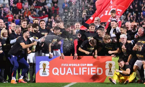 உலக கோப்பை கால்பந்து போட்டிக்கு 27-வது நாடாக குரோஷியா அணி தகுதி