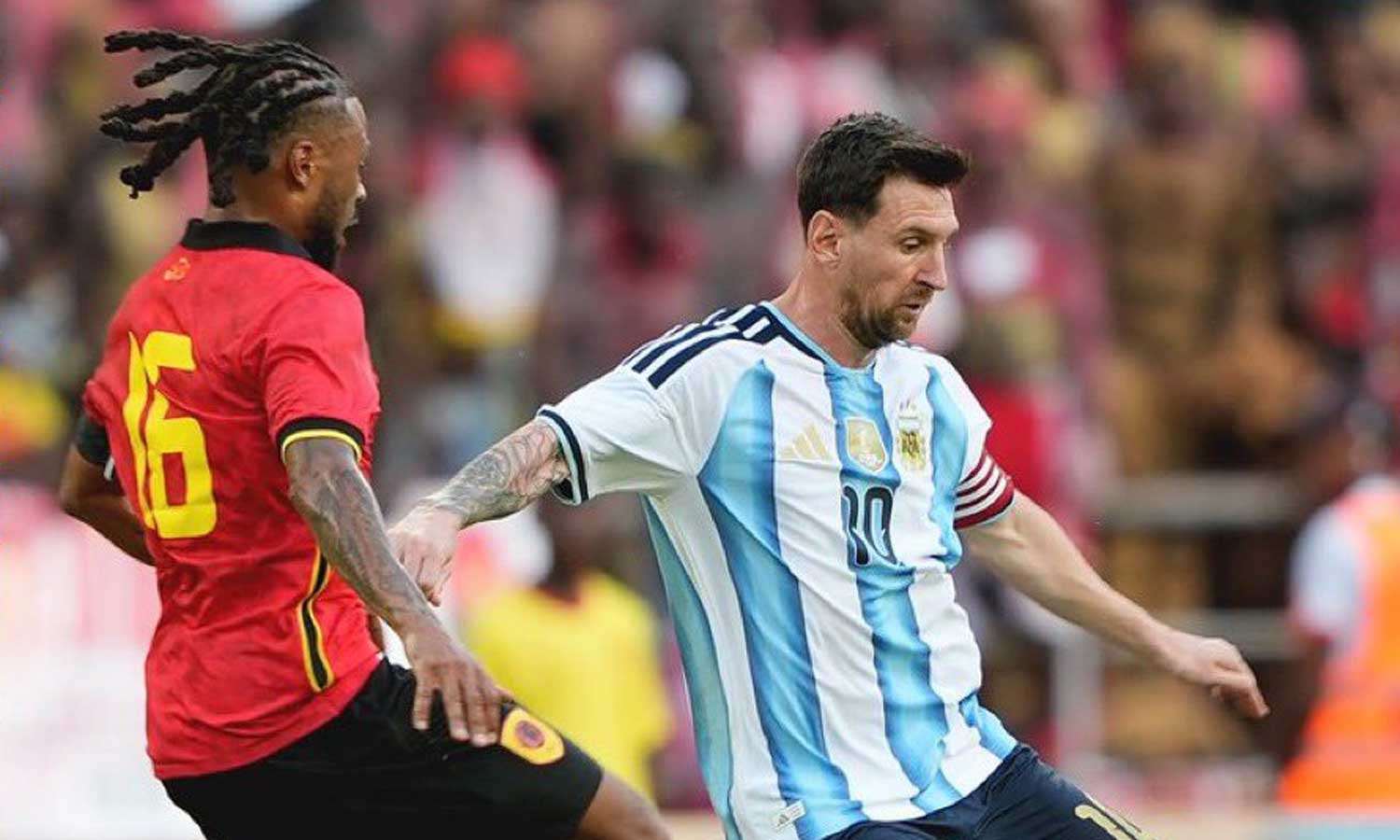 ஆப்பிரிக்காவில் முதல் கோலை அடித்த மெஸ்சி