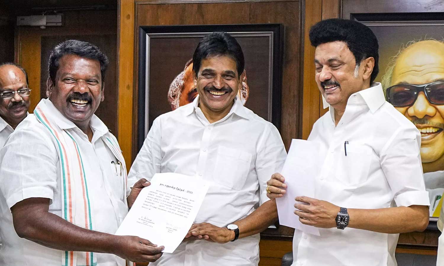 சட்டமன்ற தேர்தலில் திமுக - காங்கிரஸ் கூட்டணி உறுதி: செல்வபெருந்தகை அறிக்கை