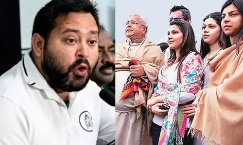 அக்கா மீது செருப்பு வீசிய தேஜஸ்வி?.. வீட்டை விட்டு வெளியேறிய 4 சகோதரிகள் - லாலு குடும்பத்தில் விரிசல்