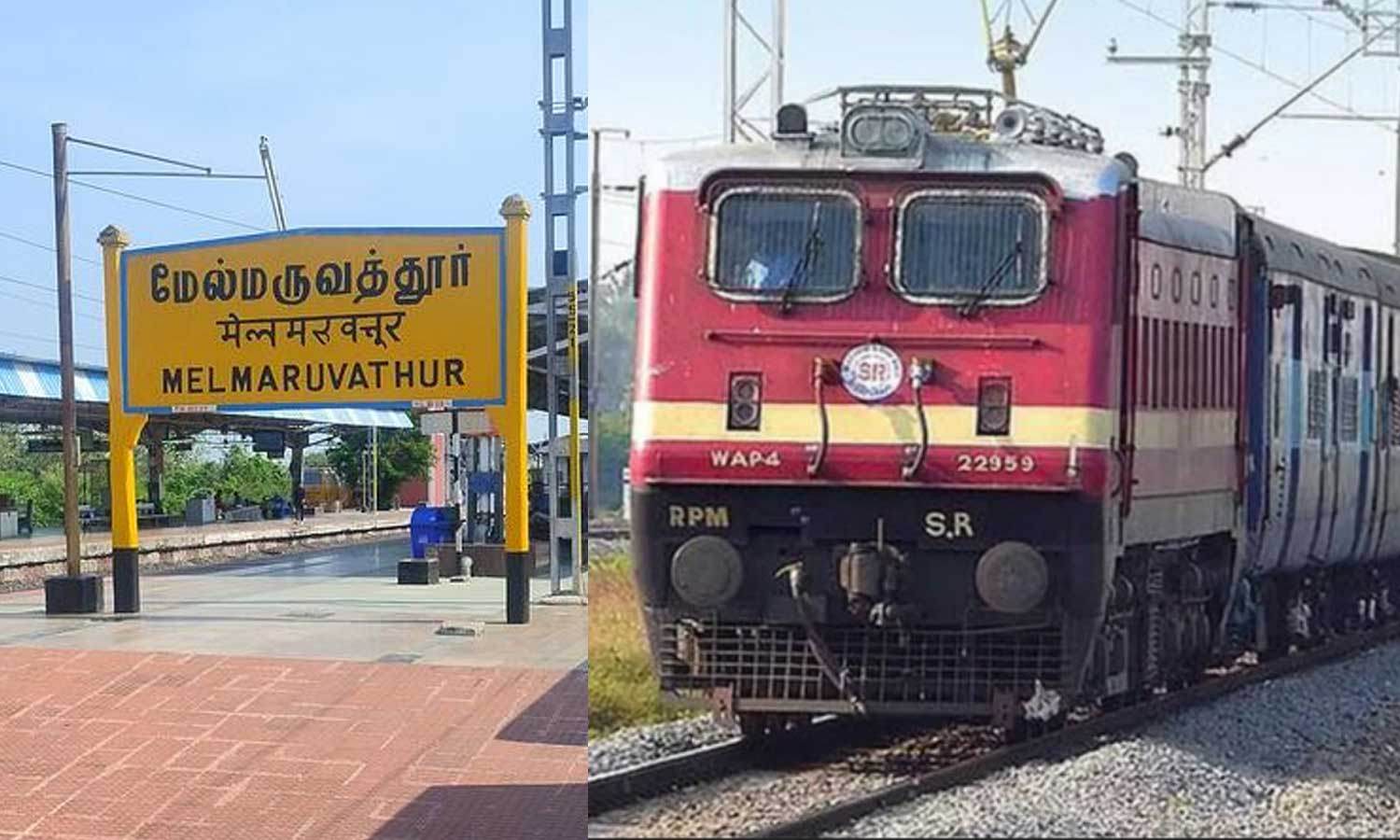இருமுடி, தைப்பூச விழா: மேல்மருவத்தூரில் 52 விரைவு ரெயில்கள் நின்று செல்லும் என அறிவிப்பு