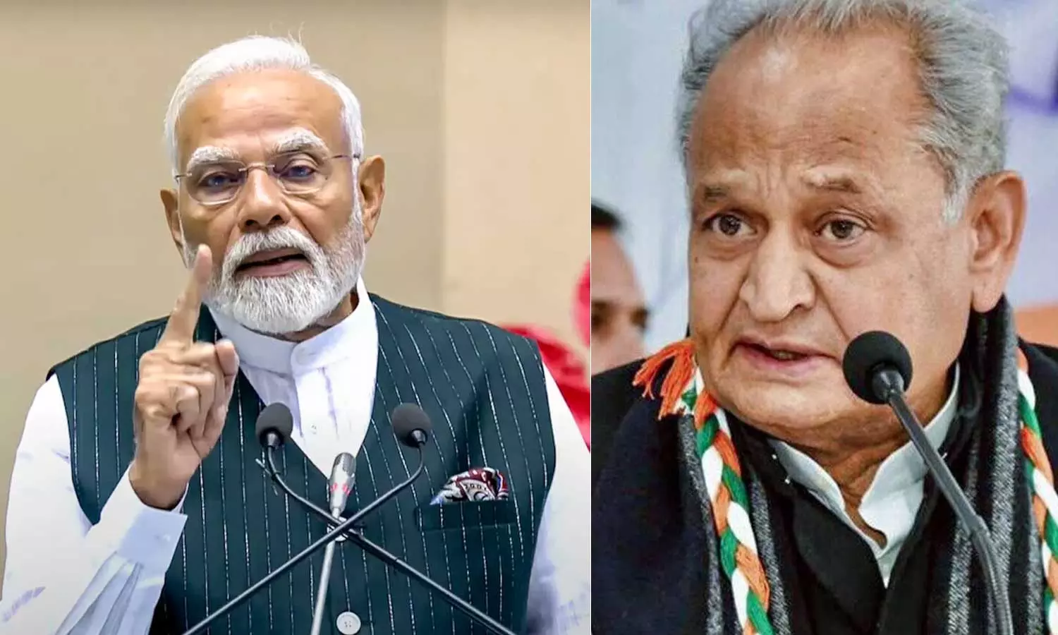 காங்கிரஸ் பிளவு பட வாய்ப்புள்ளது என்பதா? பிரதமர் மோடிக்கு அசோக் கெலாட் கண்டனம் காங்கிரஸ் பிளவு பட வாய்ப்புள்ளது என்பதா? பிரதமர் மோடிக்கு அசோக் கெலாட் கண்டனம்