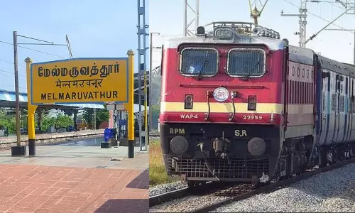 இருமுடி, தைப்பூச விழா: மேல்மருவத்தூரில் 52 விரைவு ரெயில்கள் நின்று செல்லும் என அறிவிப்பு