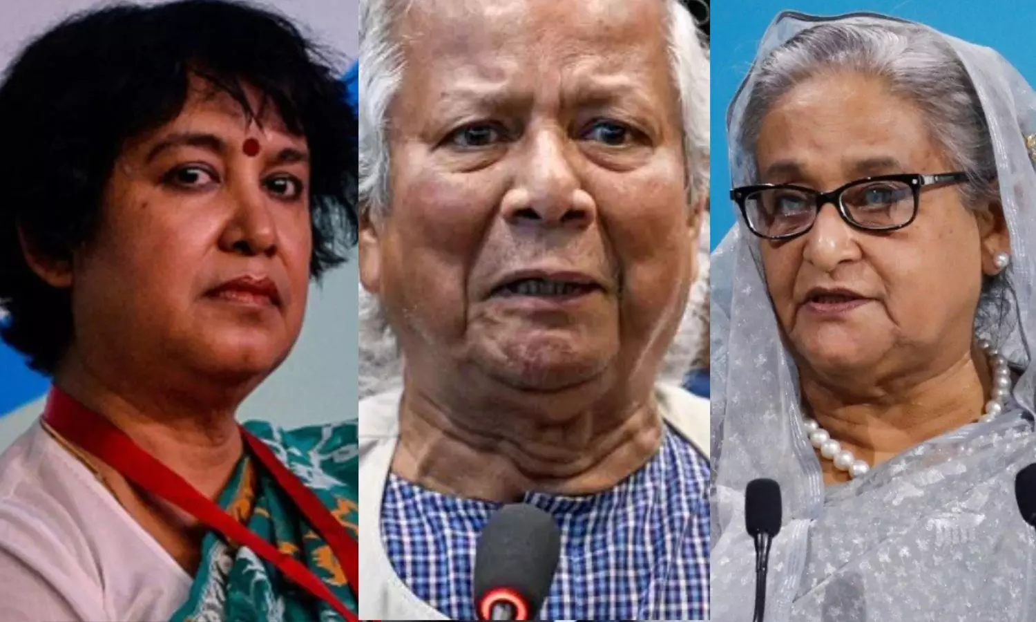 ஷேக் ஹசீனா குற்றவாளி என்றால் முகமது யூனுஸ் யார்? - கேலிக்கூத்து என வங்கதேச எழுத்தாளர் தஸ்லீமா காட்டம் ஷேக் ஹசீனா குற்றவாளி என்றால் முகமது யூனுஸ் யார்? - கேலிக்கூத்து என வங்கதேச எழுத்தாளர் தஸ்லீமா காட்டம்