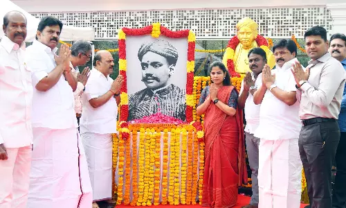 செக்கிழுத்த செம்மல் வ.உ.சிதம்பரனார் நினைவுநாளையொட்டி முதலமைச்சர் மு.க.ஸ்டாலின் புகழாரம்