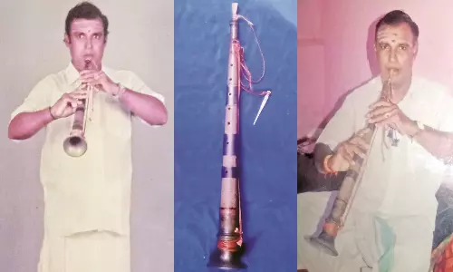 கும்பகோணம் ஆதிகும்பேஸ்வரர் கோவிலில் வருகிற 28-ந்தேதி வாசிக்கப்பட உள்ள பழங்கால கல் நாதஸ்வரம்